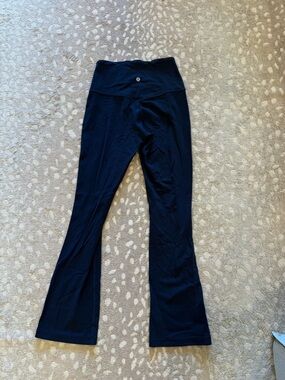 Lululemon Navy Flare leggings